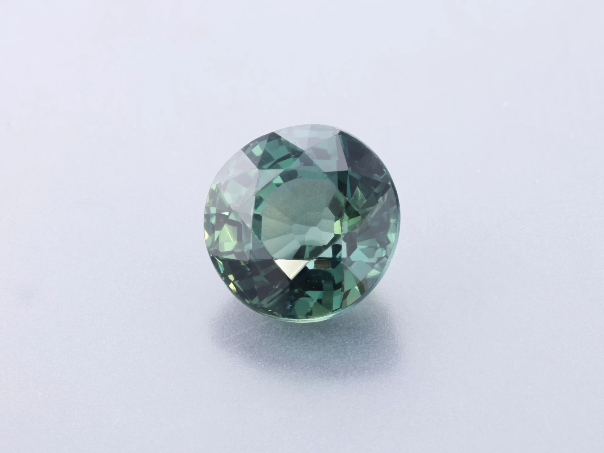 Tanzanian Sapphire 5.85mm Round Teal Unheated