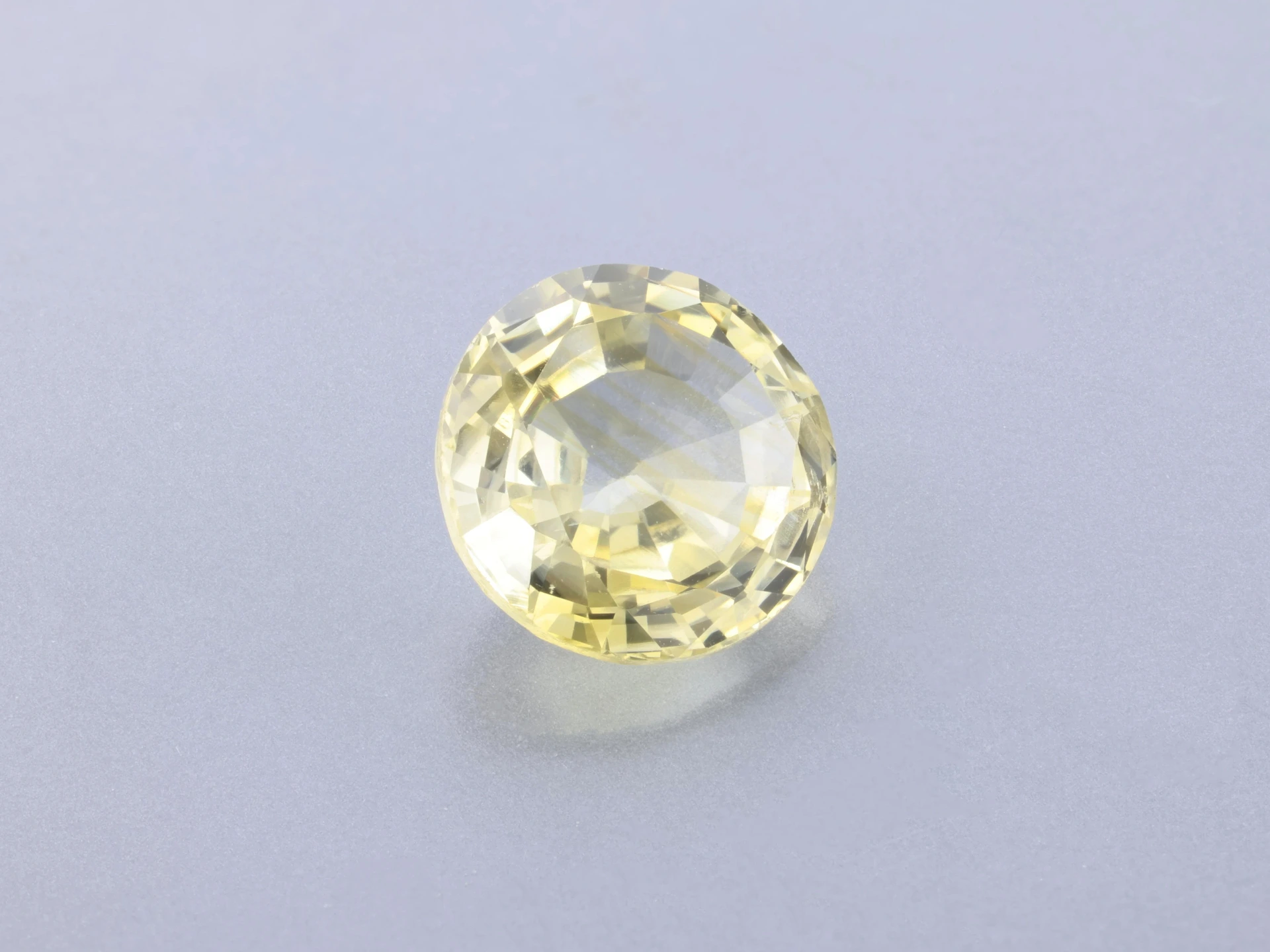 Yellow Sapphire 6.00mm Round Light