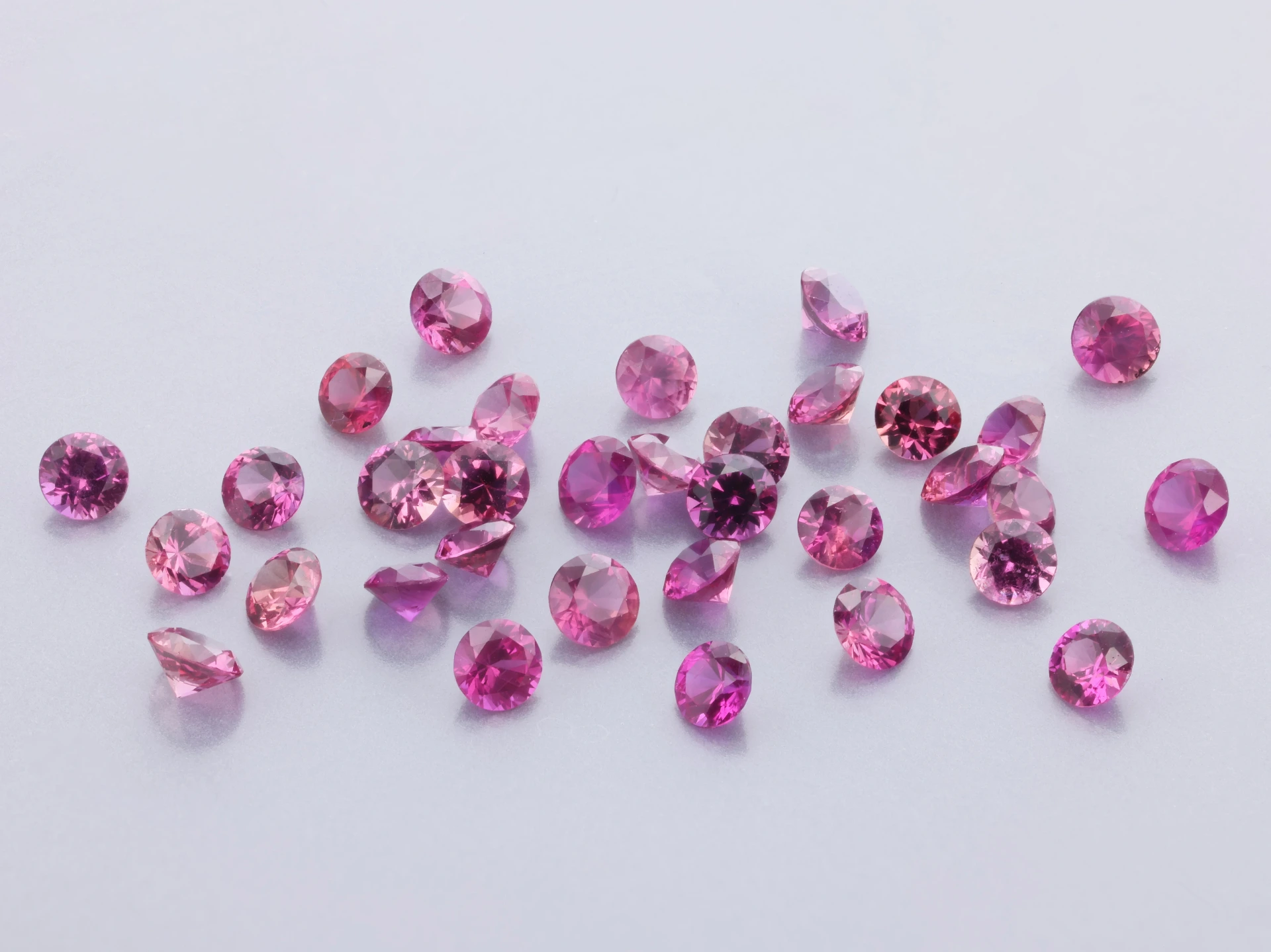 Pink Sapphire 2.00mm Round Pink Parcel 2