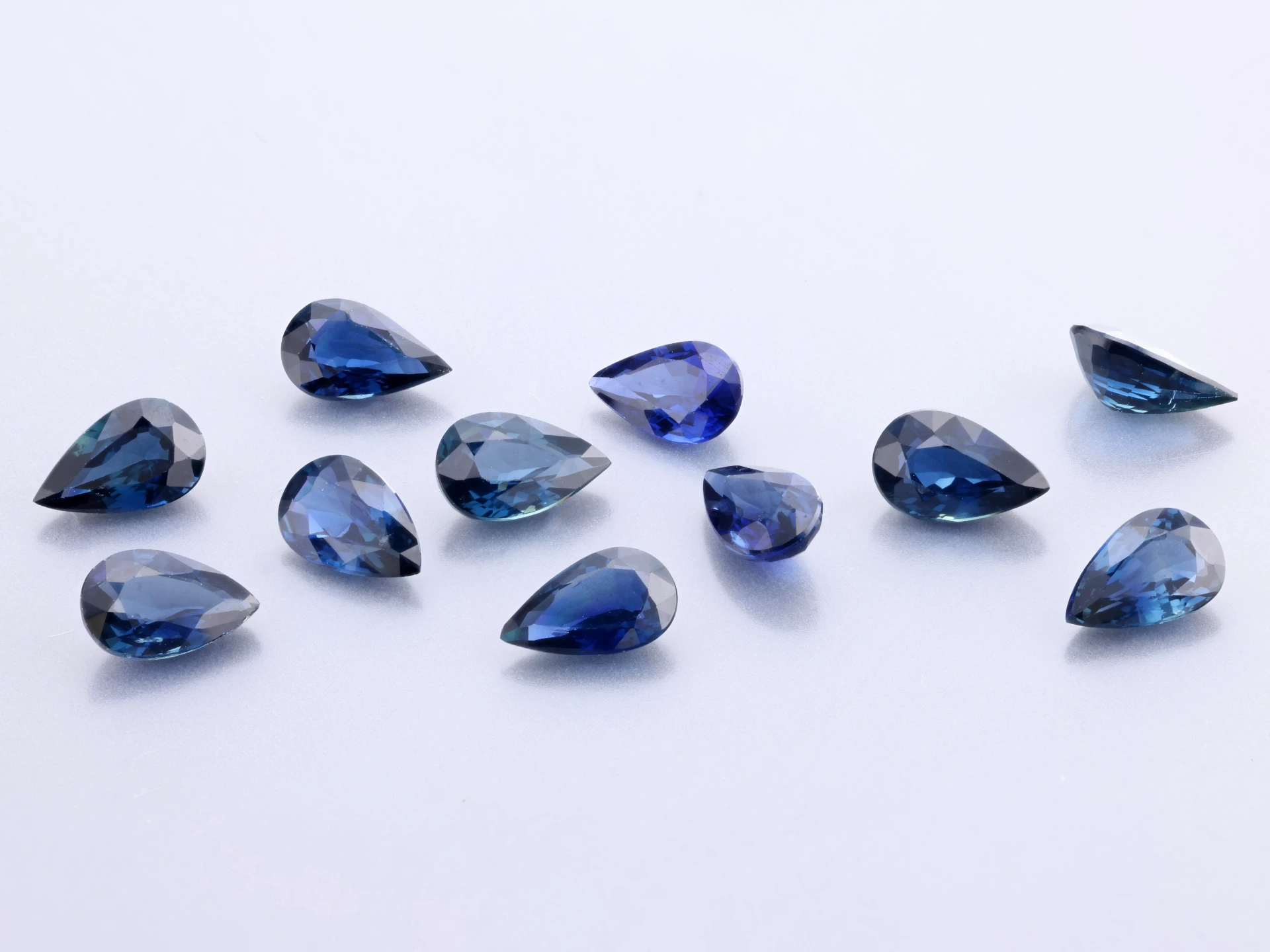 Australian Sapphire 5x3mm Pear Shape Blue
