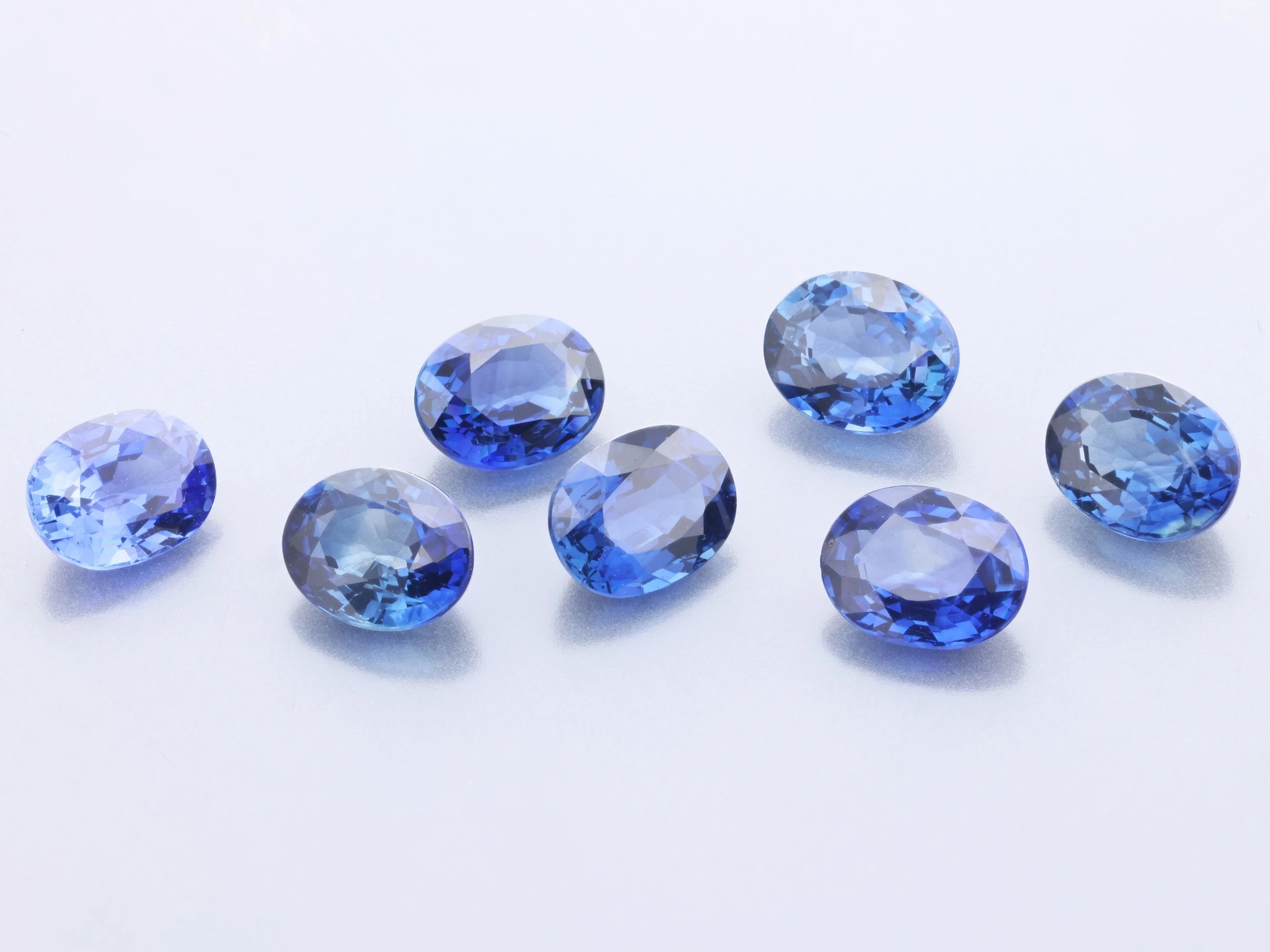 Australian Sapphire 5x4mm Oval Mid Bright Blue