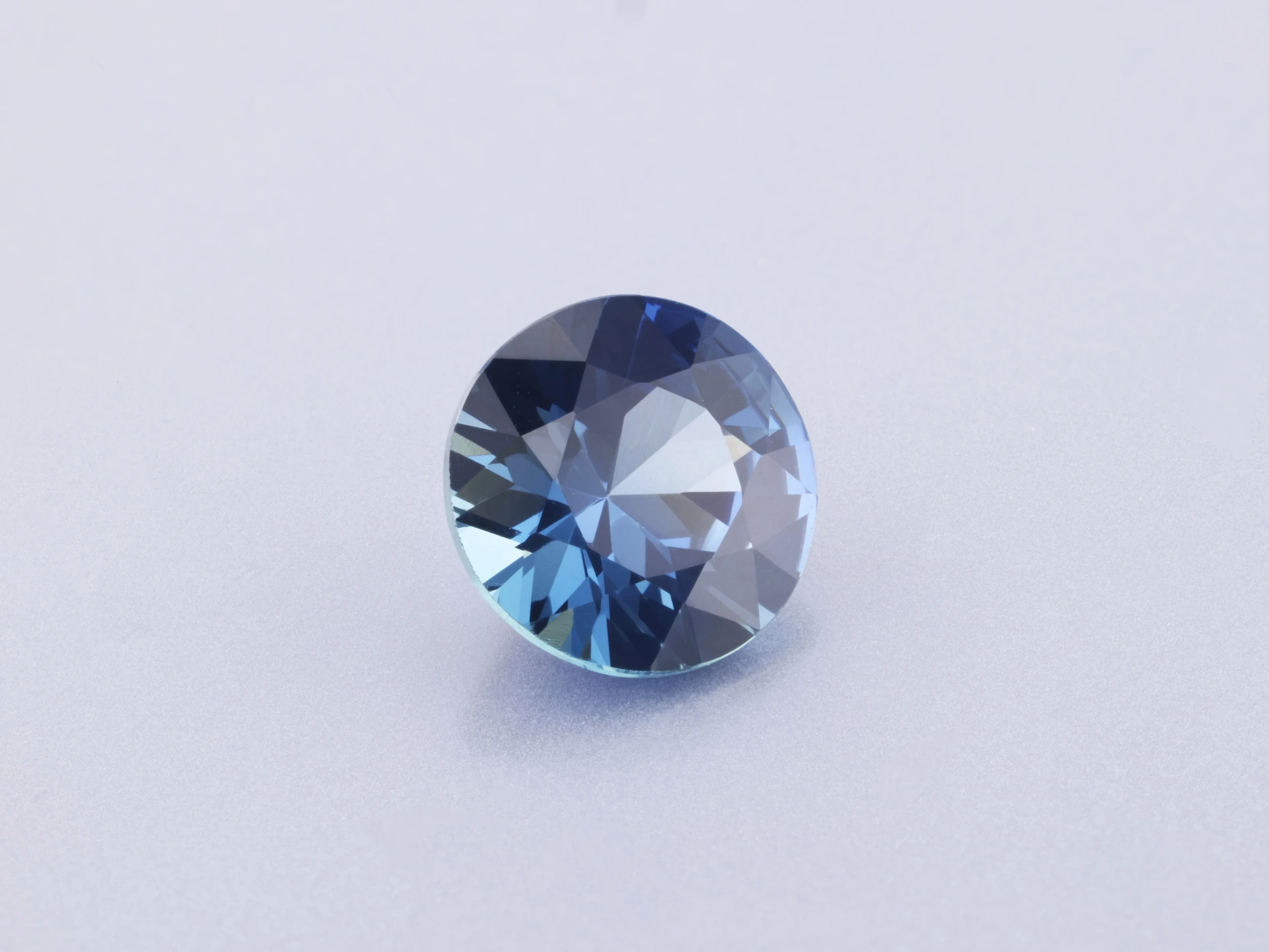 Australian Sapphire 6.50mm Round Mid Blue