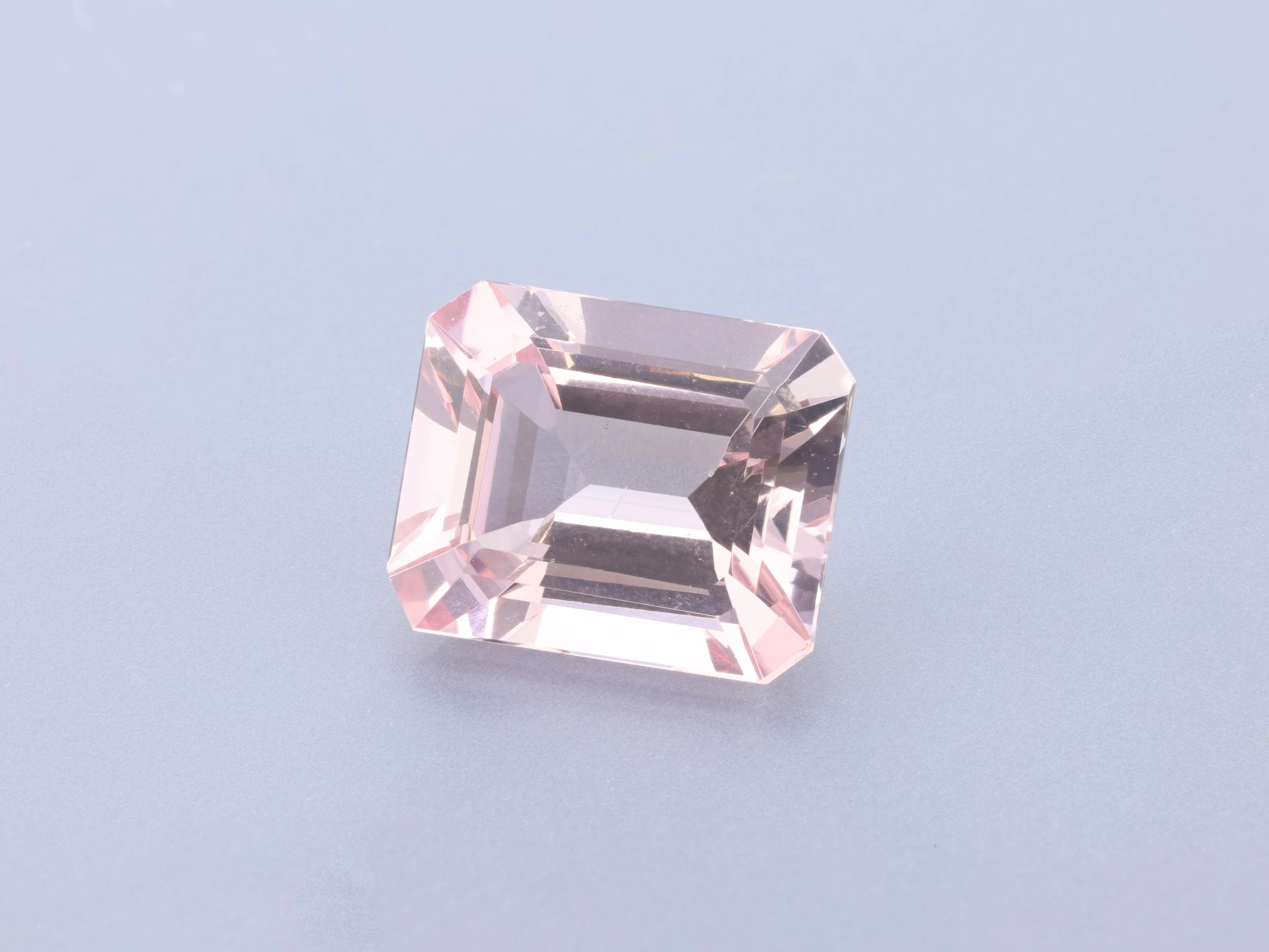 Morganite 11.21 x 9.16 x 5.96mm Emerald Cut Pink