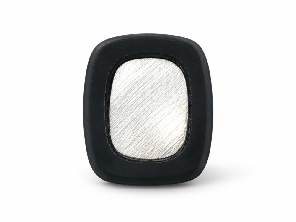 [AXAT1210P5] Onyx 12x10mm Cushion Buff Top MOP Centre