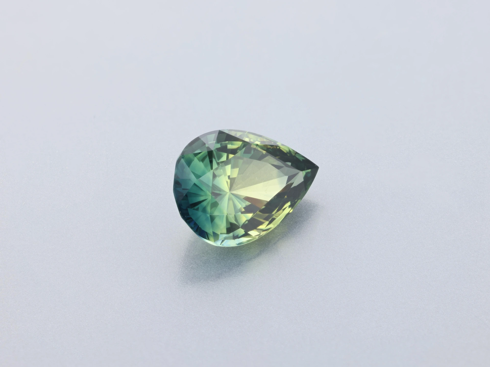 Parti Sapphire 7 x 5.13 x 3.4mm Pear Shape