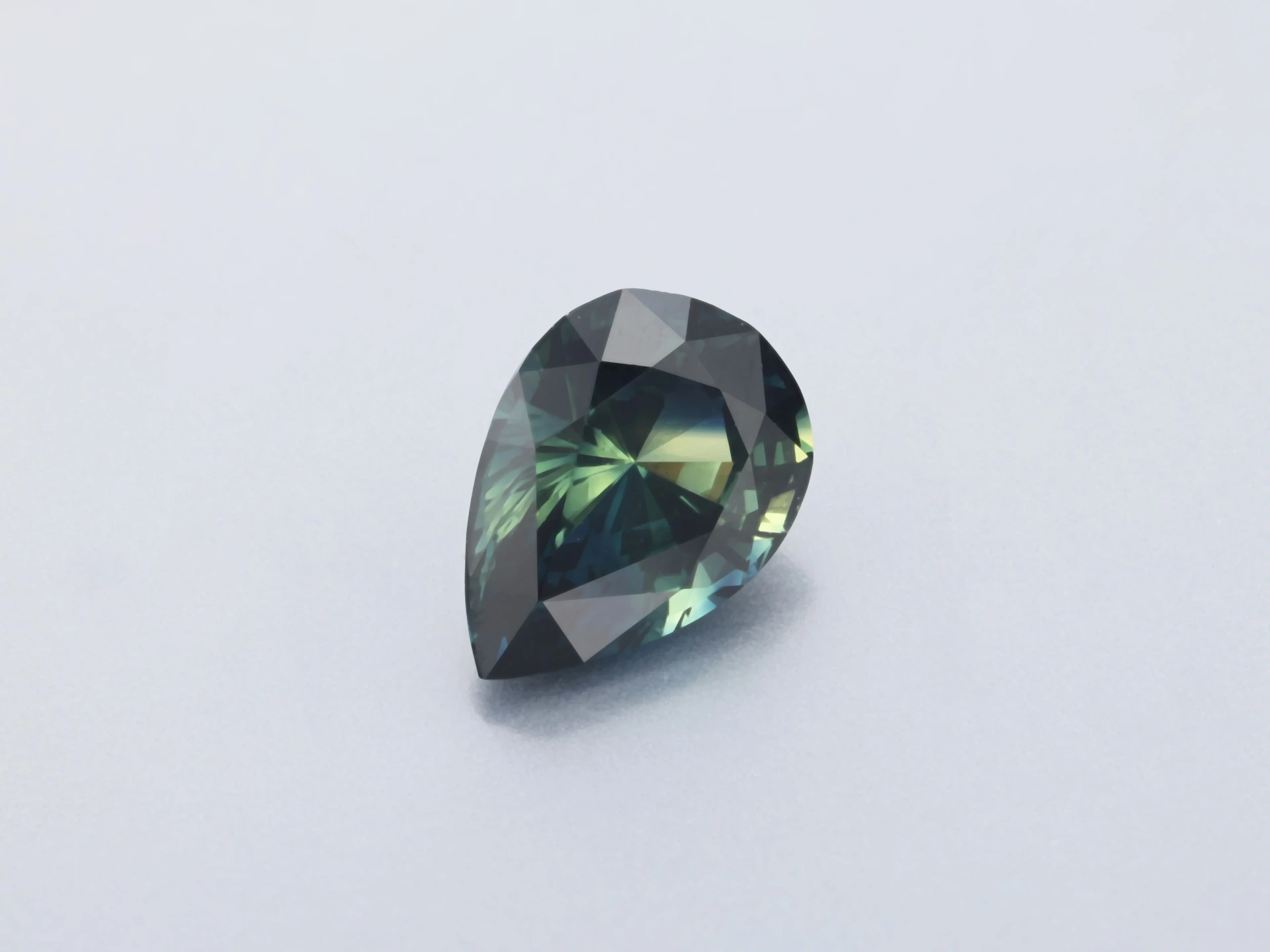 Parti Sapphire 6.94 x 4.98 x 3.63mm Pear Shape